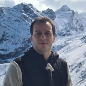 Luca Tuzzi in the Alps Luca Tuzzi - Portrait