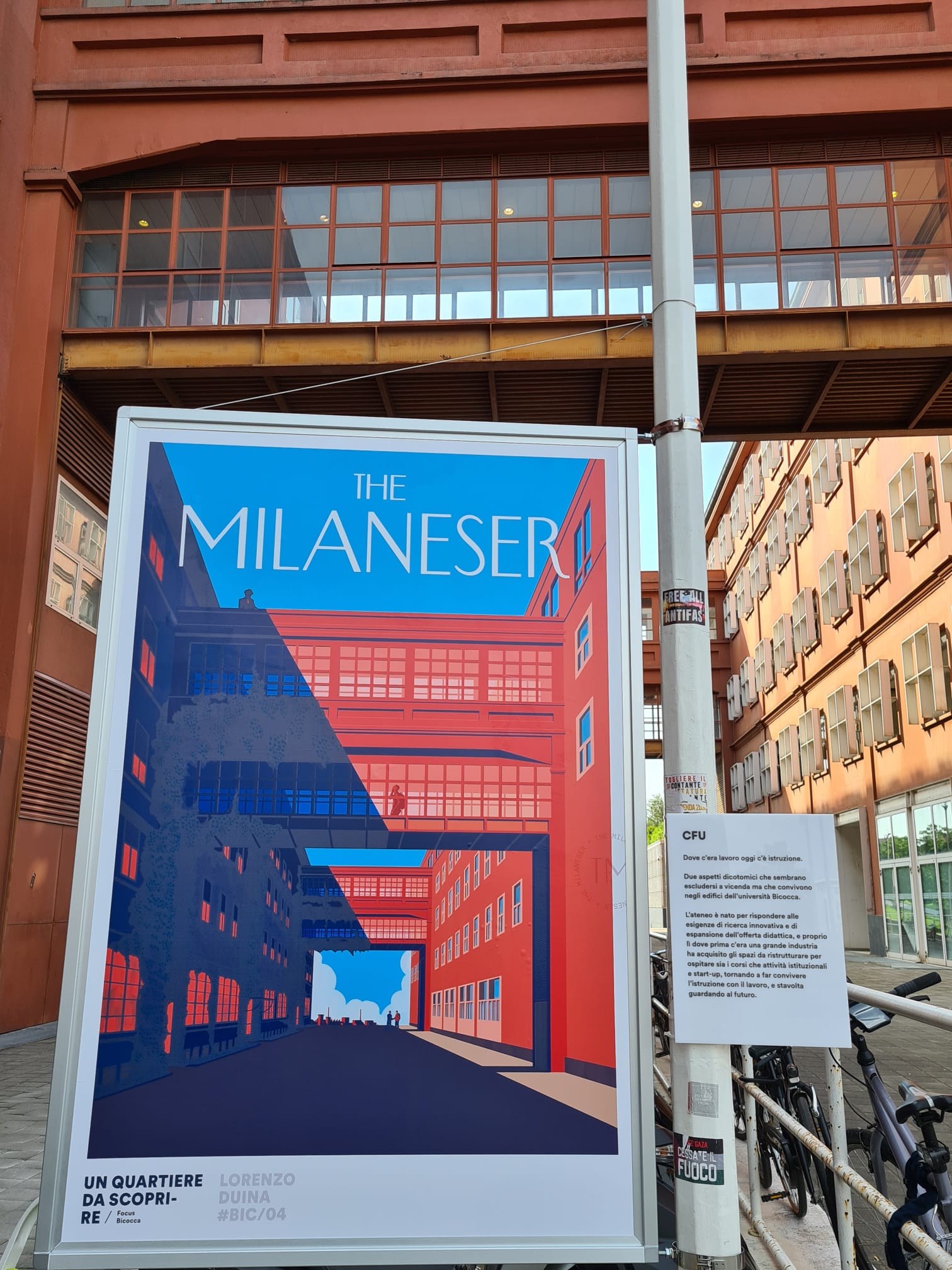 The Milaneser, Bicocca illustrata per la Design Week 2024