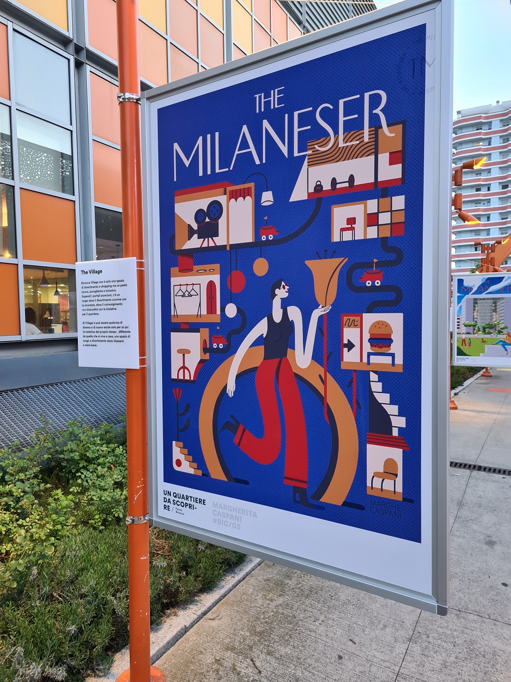 The Milaneser, Bicocca illustrata per la Design Week 2024