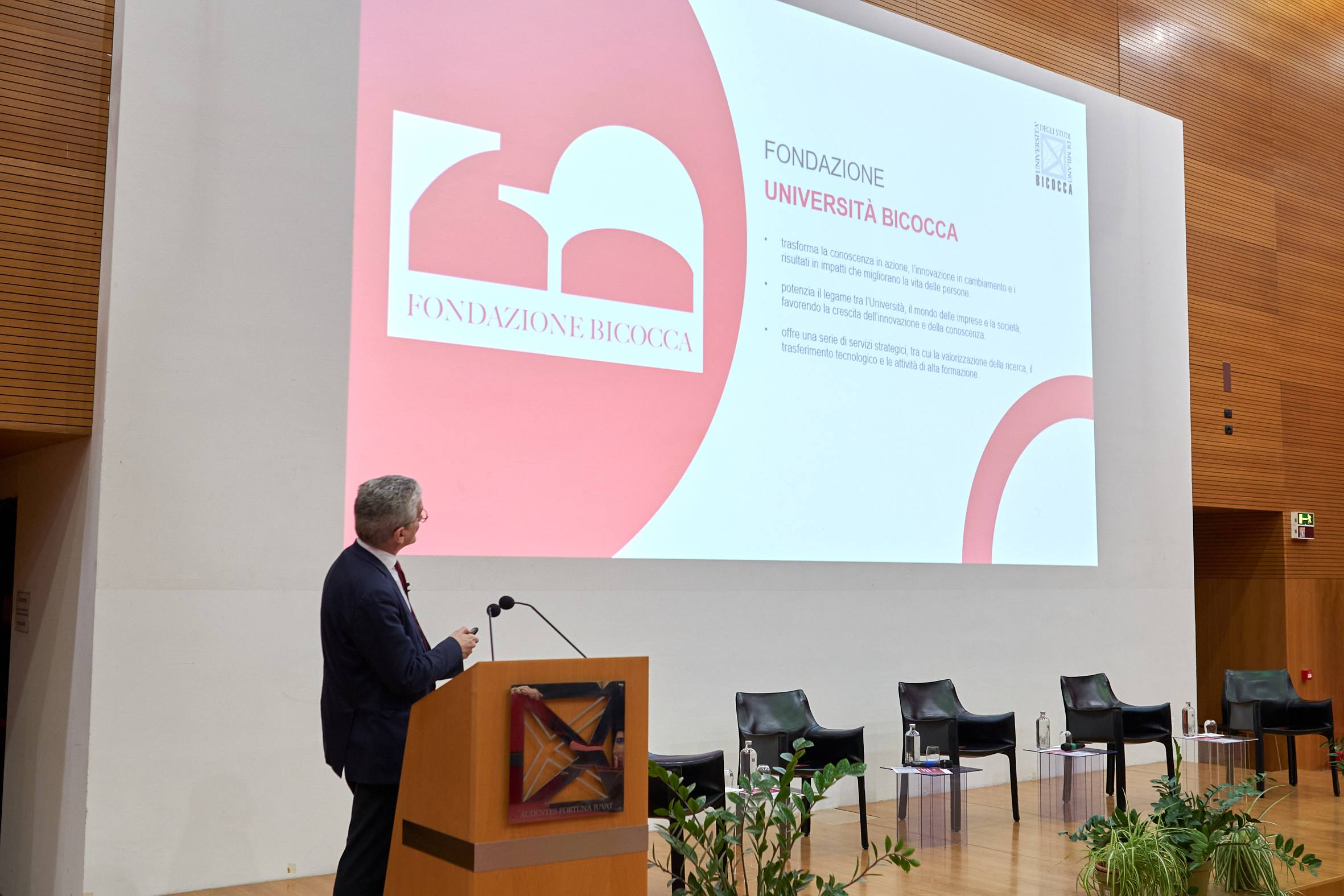Il Presidente di Fondazione Bicocca, Marco Orlandi