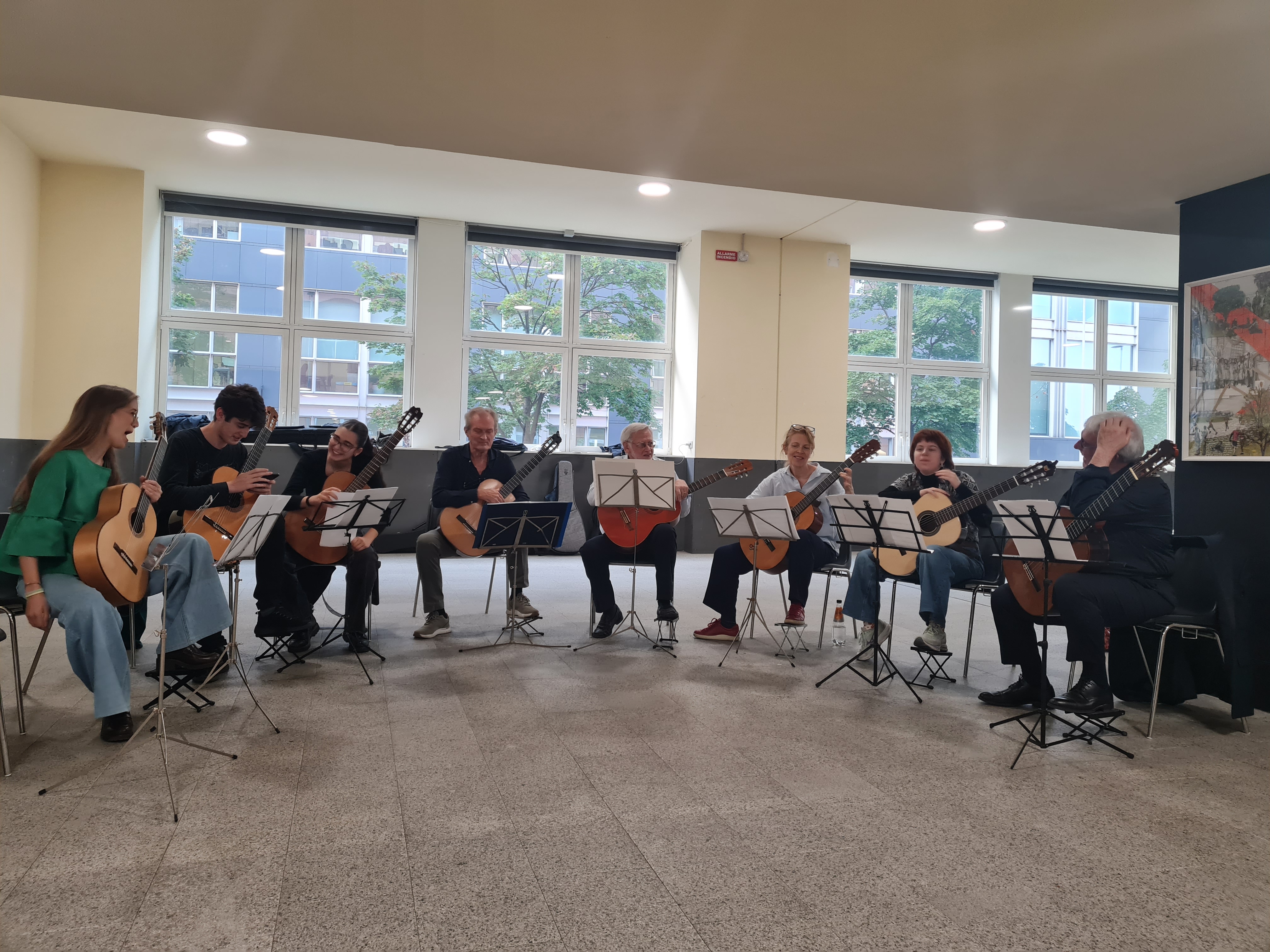 orchestra di chitarre dell'Università di Milano Bicocca