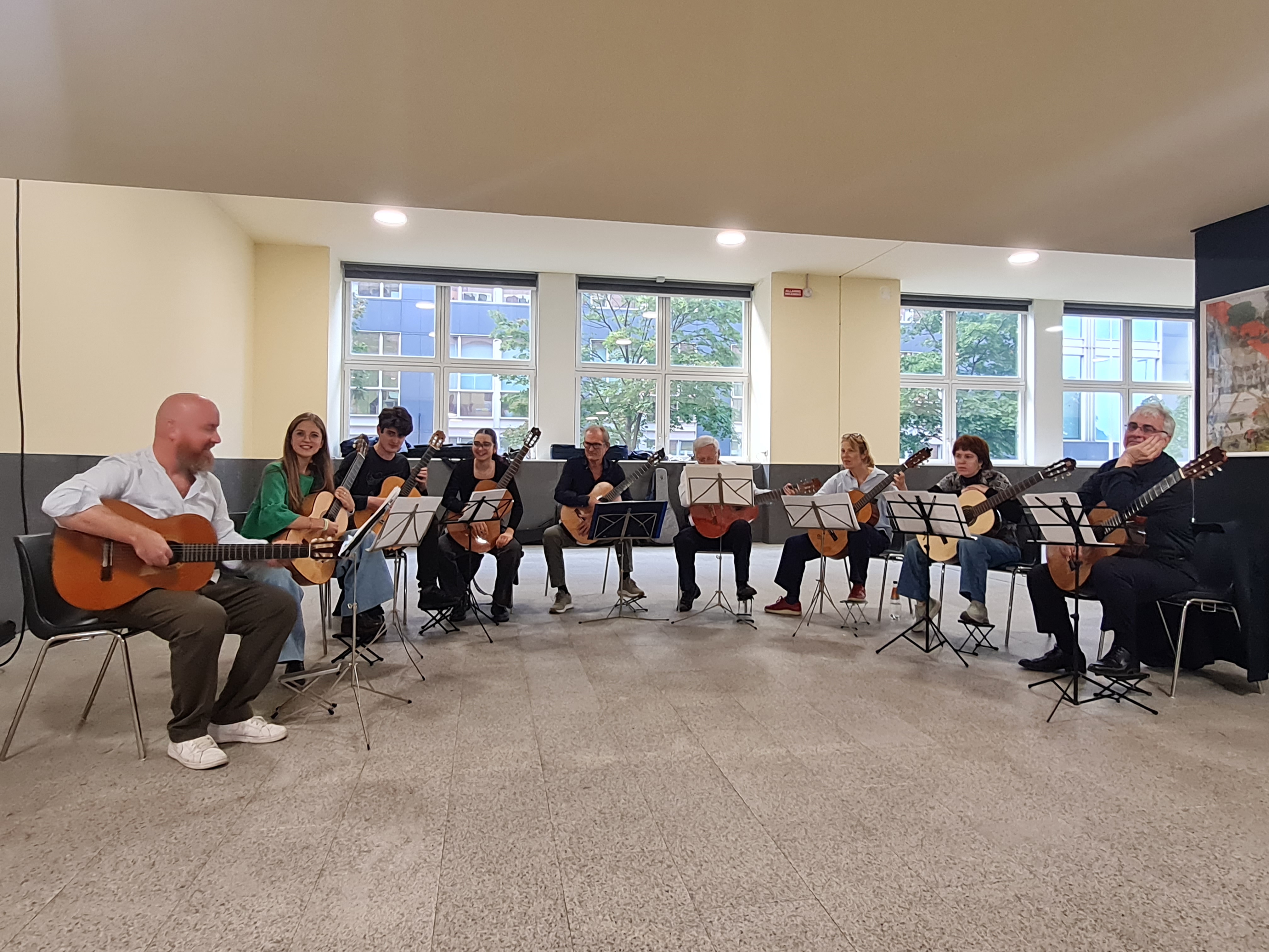 orchestra di chitarre dell'Università di Milano Bicocca