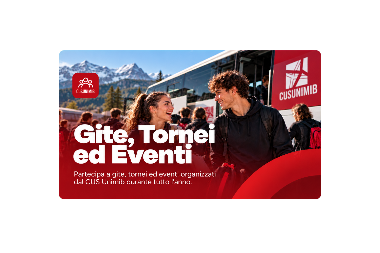 Gite, tornei ed eventi