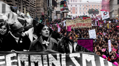 immagini di manifestazioni femministe