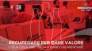 l'immagine contiene la sagoma di tre bottigle su sfondo rosso