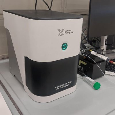 Nanoparticle Tracking Analyzer (NTA)