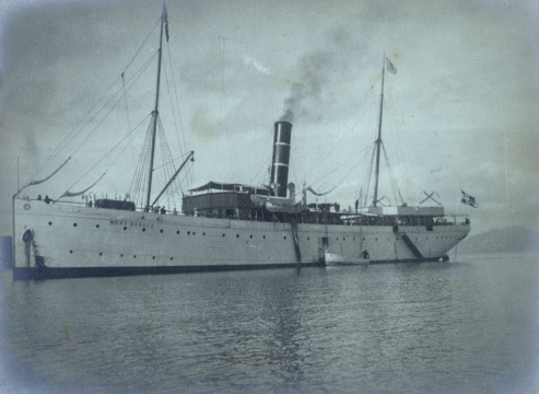 Battello, foto d'epoca