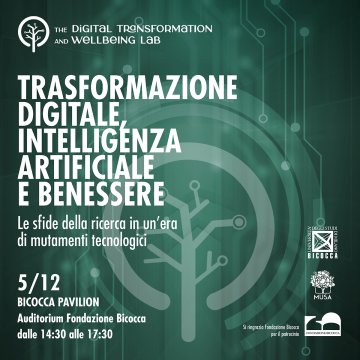 Trasformazione digitale, intelligenza aritificiale e benessere