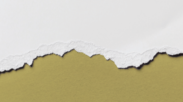 Immagine astratta che rappresenta un foglio di carta strappato