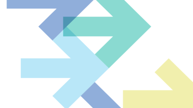 frecce colorate su fondo bianco