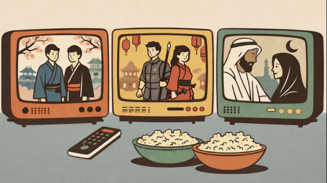 Serialità televisiva da Cina, Giappone e Mondo Arabo