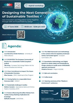 DESIGNING THE NEXT GENERATION OF SUSTAINABLE TEXTILES