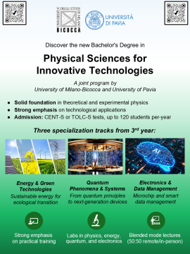 Physical Sciences for Innovative Technologies