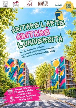 Abitare l'arte, abitare l'università