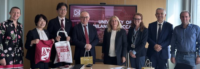 Incontro tra l’Università di Milano-Bicocca e la Osaka Metropolitan University