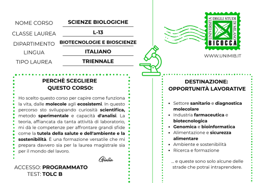 Scienze biologiche