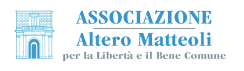 Logo associazione alfredo matteoli
