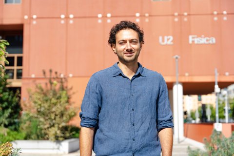 Matteo Borghesi, ricercatore del Dipartimento di Fisica di Milano-Bicocca