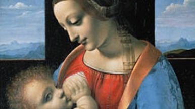 dipinto la madonna litta di Leonardo