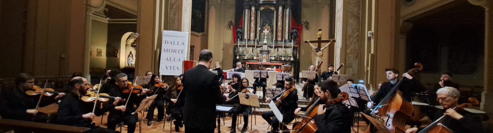 musicisti dell'orchestra dell'Università di Milano Bicocca