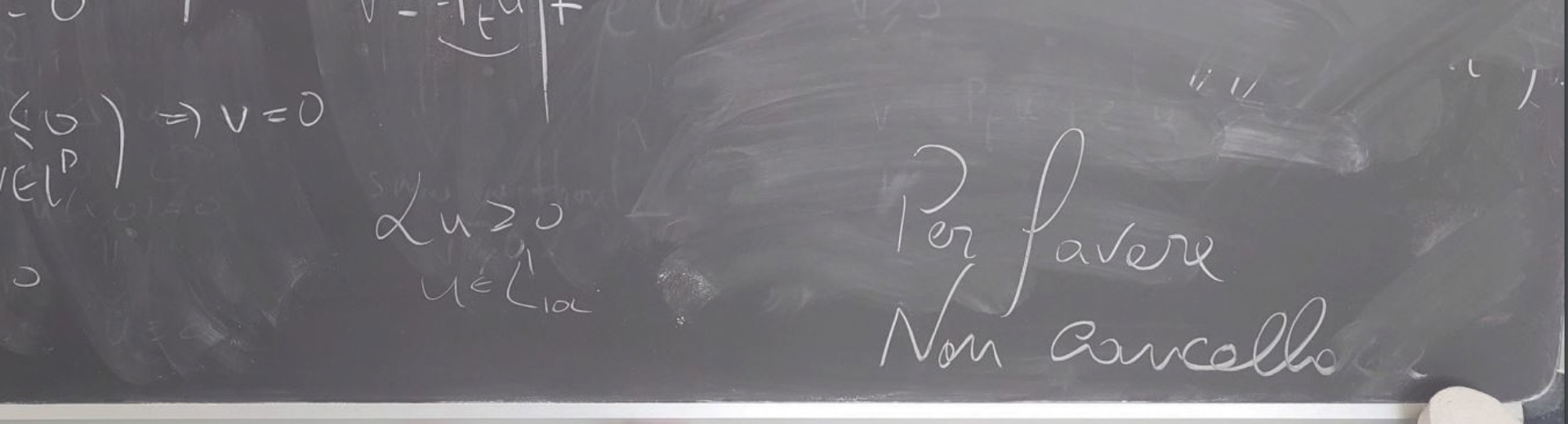 Per Favore Non Cancellare: Dialoghi Matematici